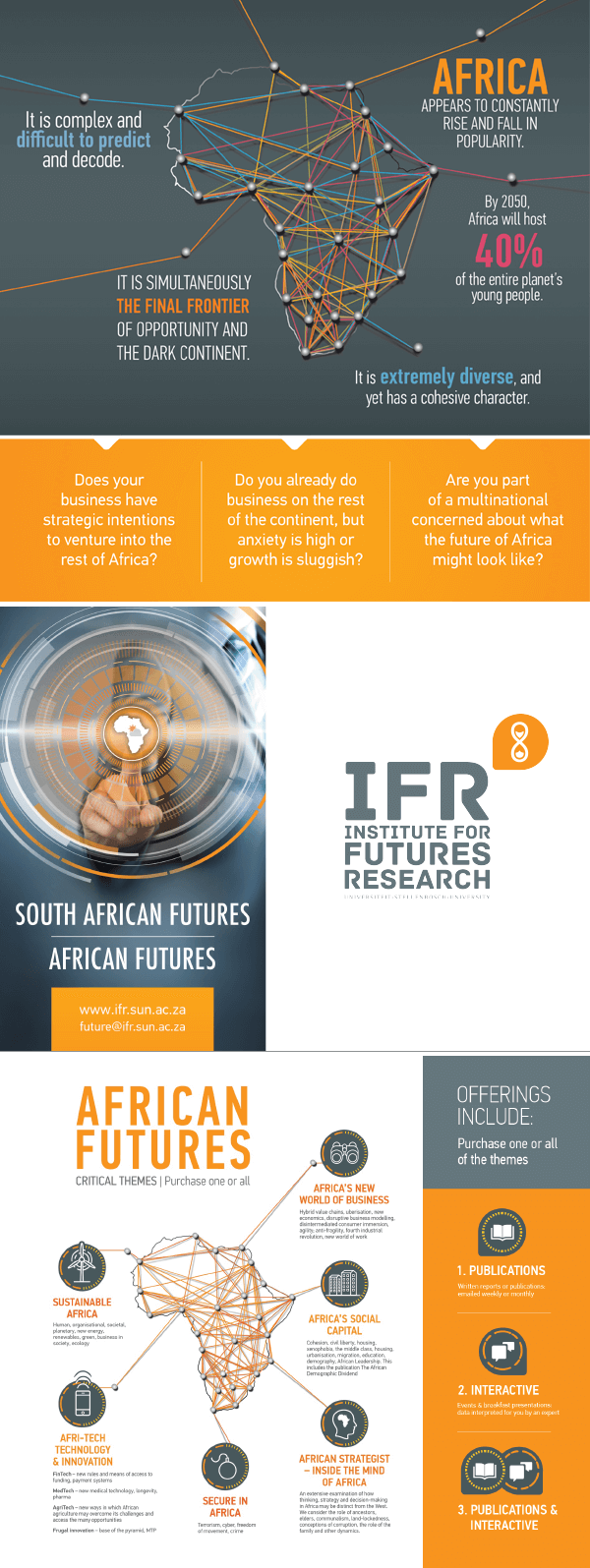 Illustration | brand design for Institute for Futures Research